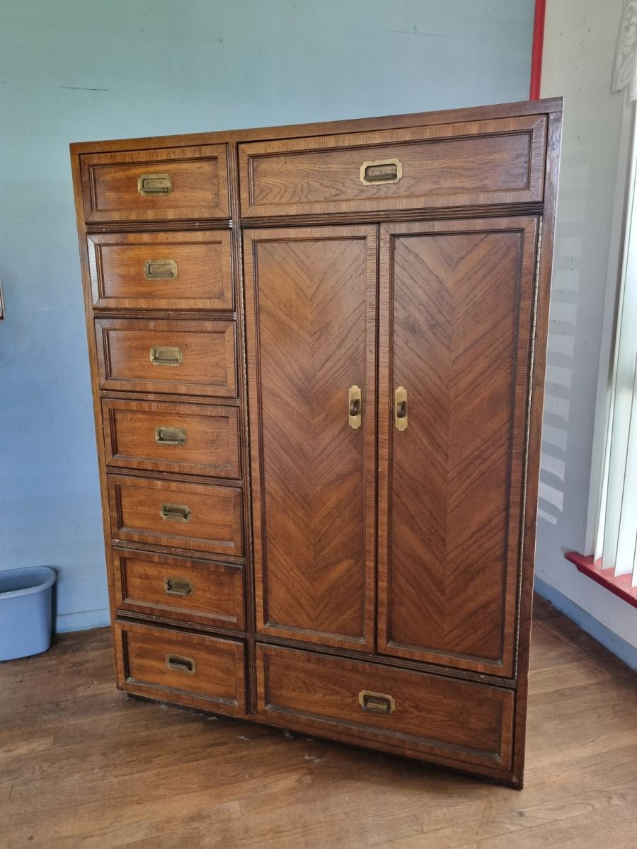 Vintage Tall Dresser / Armoire